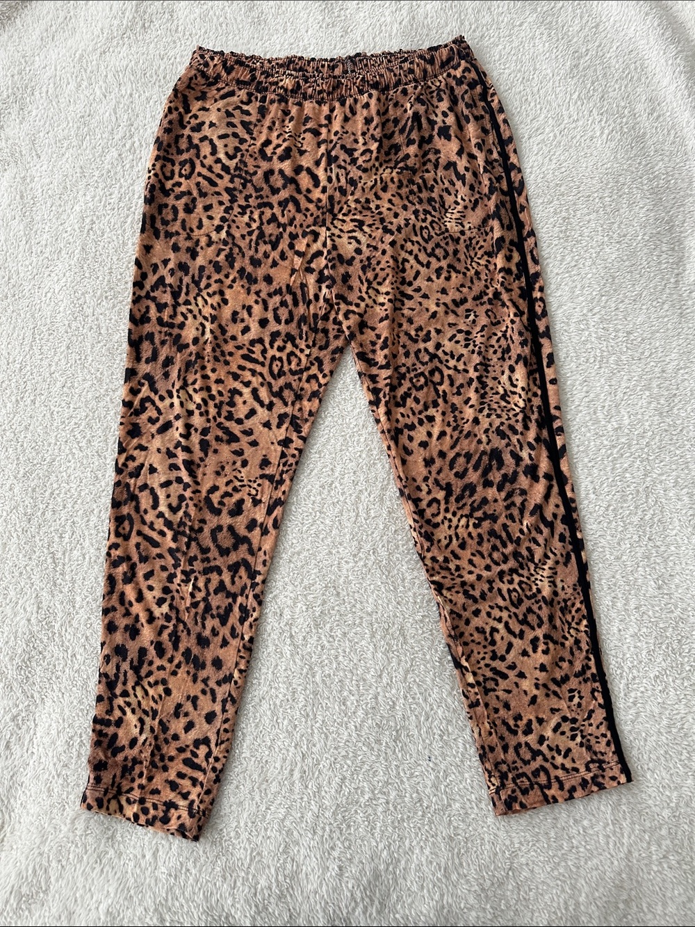 Soma Women’s Cool Nights Leopard Print Pajama Set Size M - Picture 9 of 11